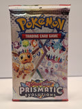Pokemon TCG Prismatic Evolutions Loose Booster Pack