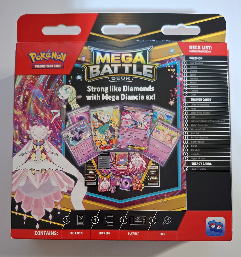 Pokemon Mega Battle Deck Mega Diancie Ex